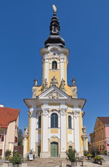 Fototapeta premium Kirche in Ehrenhausen an der Weinstrasse / Südoststeiermark