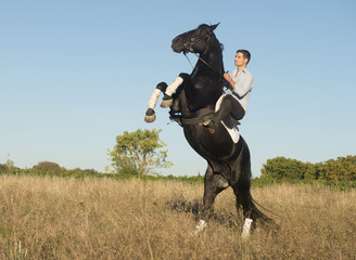 horseback riding - Powered by Adobe