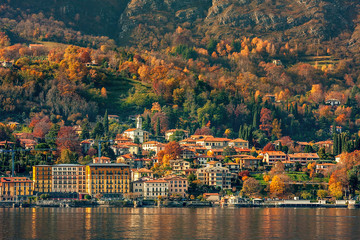 Small town on Lake Como.