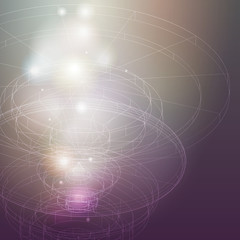 Conceptual vector Design template. Abstract Background Vector