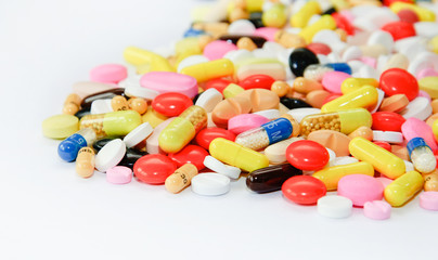 Colorful pills