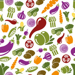 vegetable seamless pattern