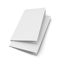 Blank leaflet
