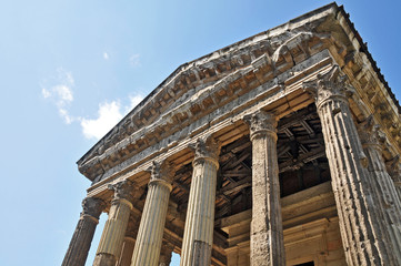 Vienne, il tempio di Augusto, Rodano Alpi