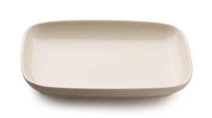 ceramic bowl isolated on white background