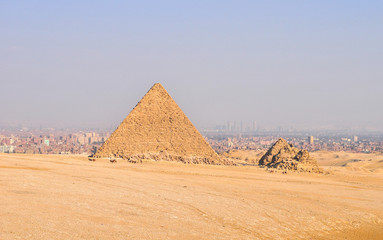 Egyptian Pyramids of the Giza Plateau, Cairo