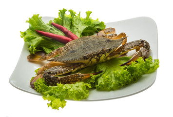 Raw crab