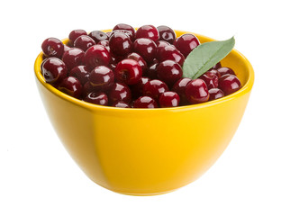 Cherry in the bowl
