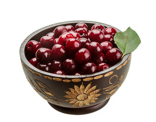 Cherry in the bowl