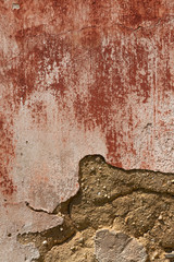 Grunge wall of the old house. Textured background