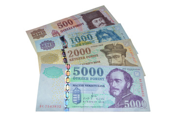 Hungarian banknotes