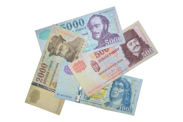 Hungarian forint banksnotes