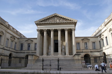 Palais de Justice à Montpellier, Occitanie
