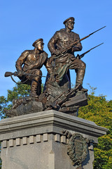 Obraz premium Monument to the Heroes of the First world war. Kaliningrad, Russ
