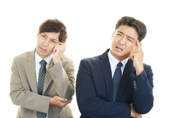 疲れたビジネスマン