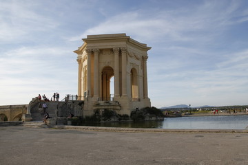 Fototapeta na wymiar Château d'eau à Montpellier, Occitanie