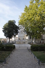 Square à Montpellier, Occitanie	