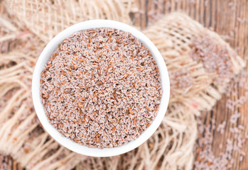 Psyllium Seeds in a bowl