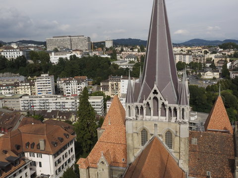 Catedral de Lausanne en Suiza
