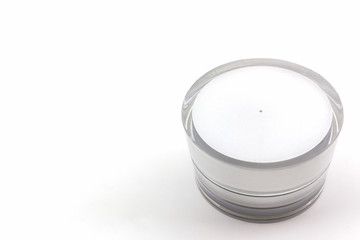 Cosmetics bottle, packaging.