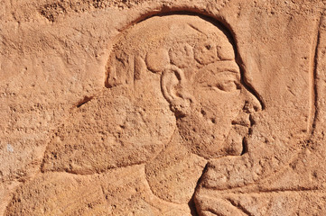 Abu Simbel on the border of Egypt and Sudan