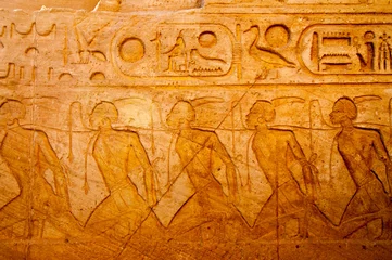 Schilderijen op glas Abu Simbel on the border of Egypt and Sudan © demerzel21