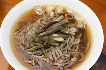 山菜そば