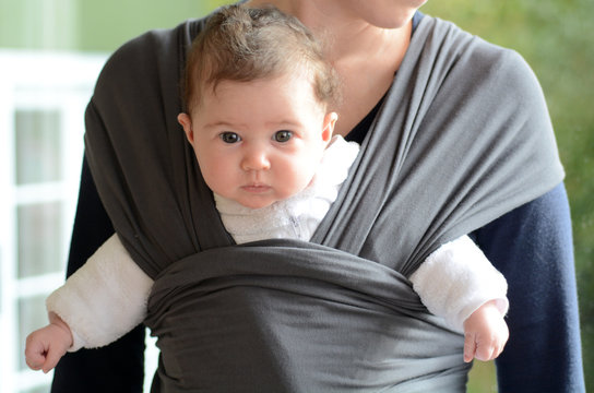 Newborn Baby Sling And Wrap