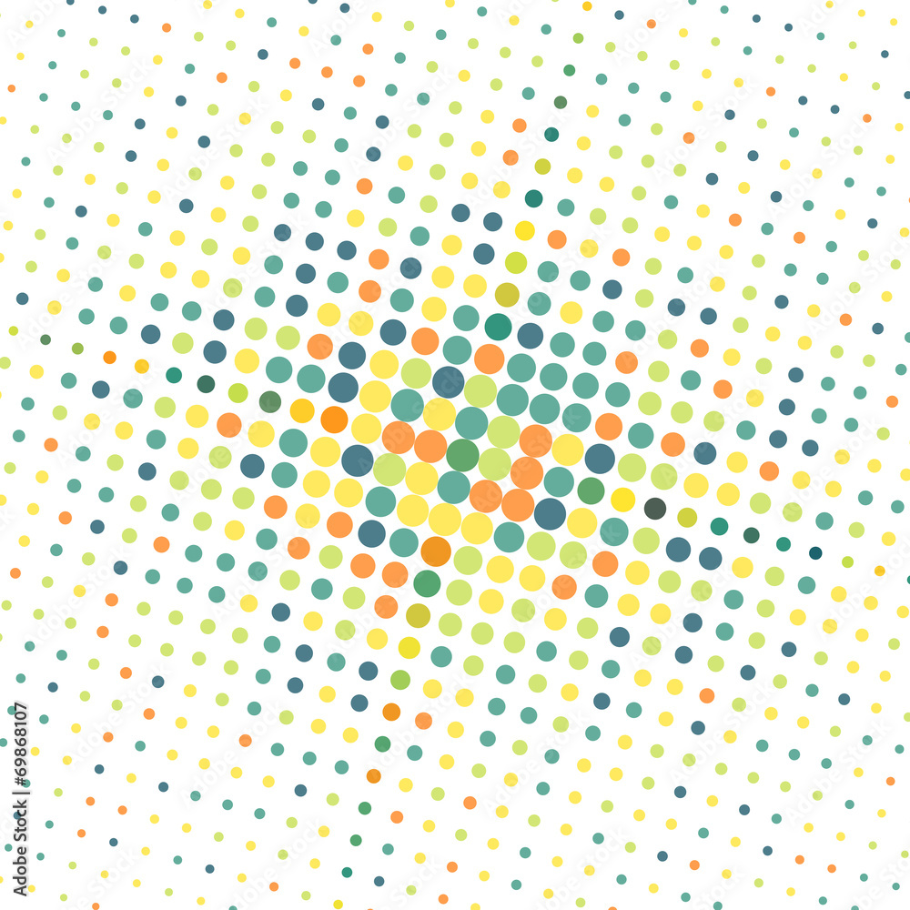 Poster Abstract dotted background texture