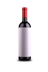 Blank wine label
