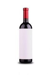 Blank wine label