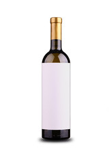Blank wine label