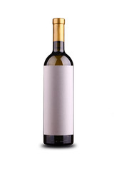 Blank wine label