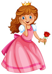 A happy little princess © GraphicsRF