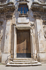 Fototapeta na wymiar Church of St. Lorenzo. San Severo. Puglia. Italy.