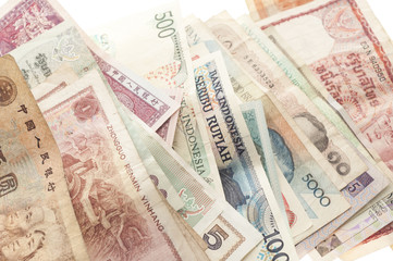 Currencies background