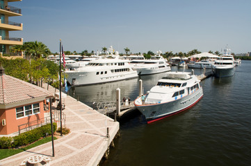 Yachthafen in Fort Lauderdale