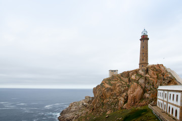 Fototapeta na wymiar Cabo Vilan in Costa da Morte, Galicia, Spain