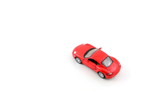 Red toy car