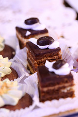 Assorted small cakes