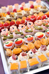  Appetizer buffet salty