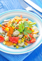 fried vegetables
