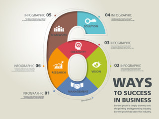 info graphic design, vector, template, success, business