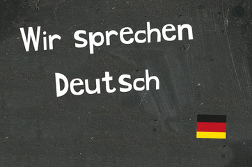 wir sprechen deutsch