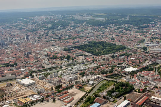 Vue a&eacute;rienne de Nancy