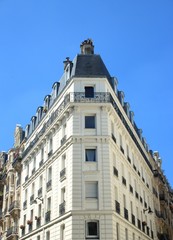 Immeuble parisien - obrazy, fototapety, plakaty