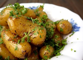 Roasted potatoes