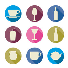 Beverage icons