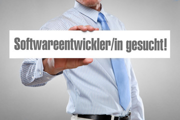Dringend Softwareentwickler gesucht