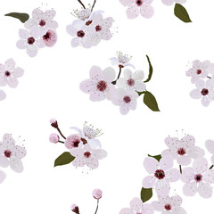 Almond flower pattern